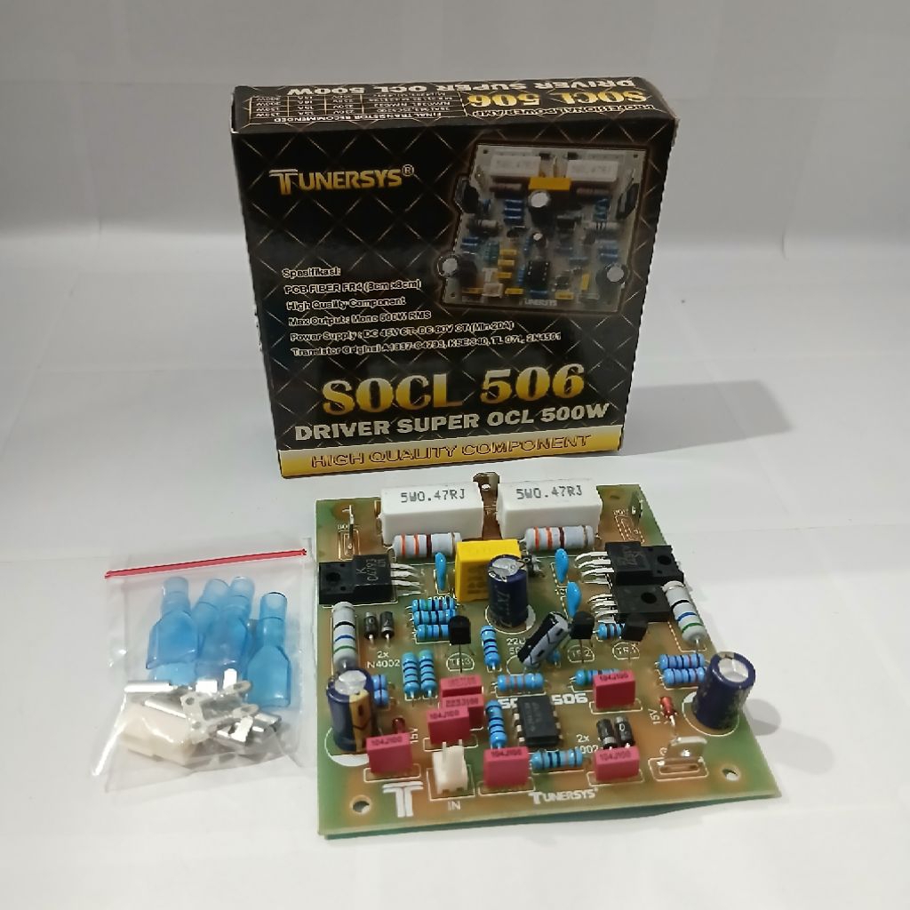 Kit Driver Power SOCL 506 Tunersys, Driver POwer Super OCL 506 Tunersys 500 Watt ORIGINAL..