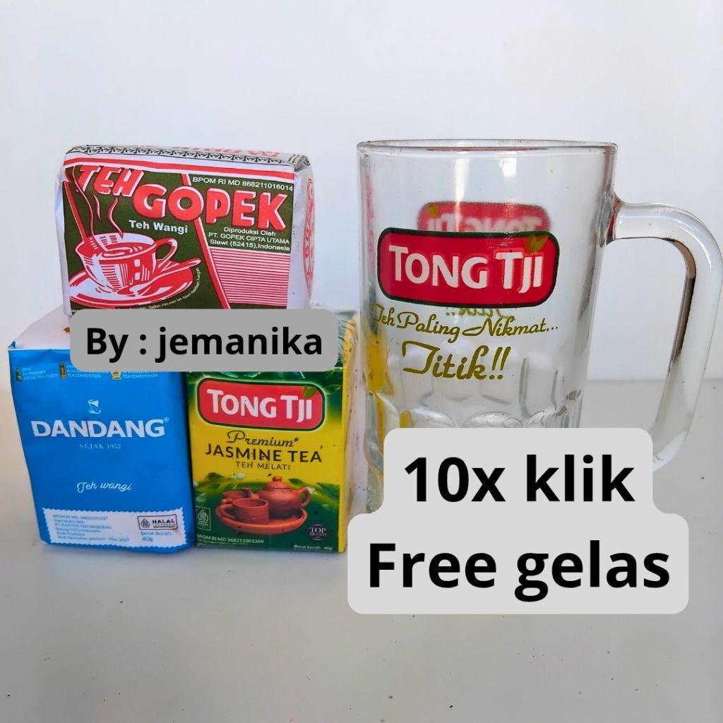 

Teh Racikan Viral V3B [Dandang - Gopek - Tongtji Premium] @40 gram