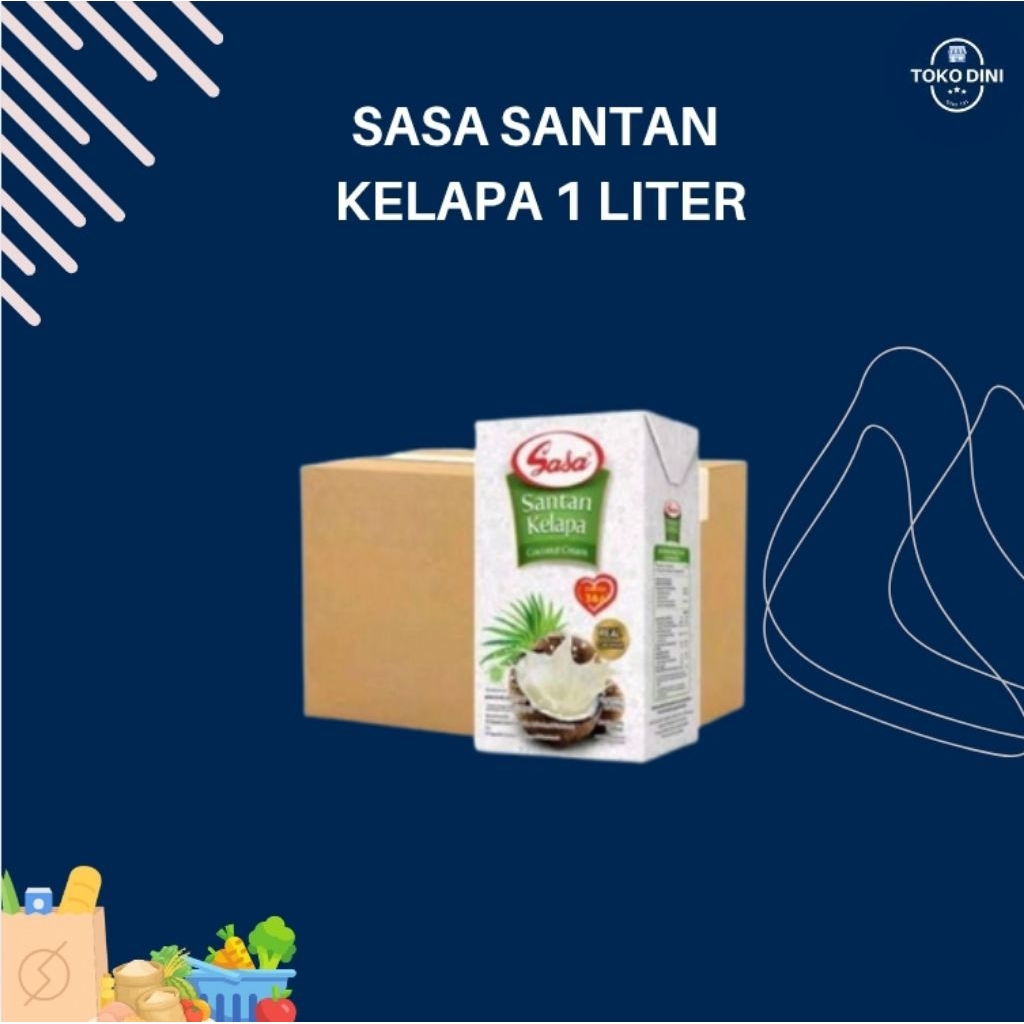 

Sasa santan kelapa 1 liter