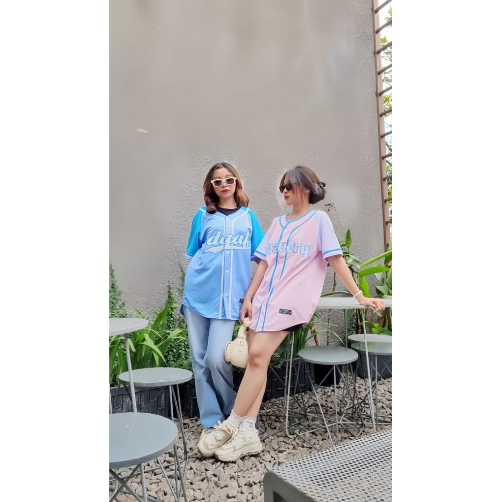 Baju Sport Original Jersey Baseball IDGAF