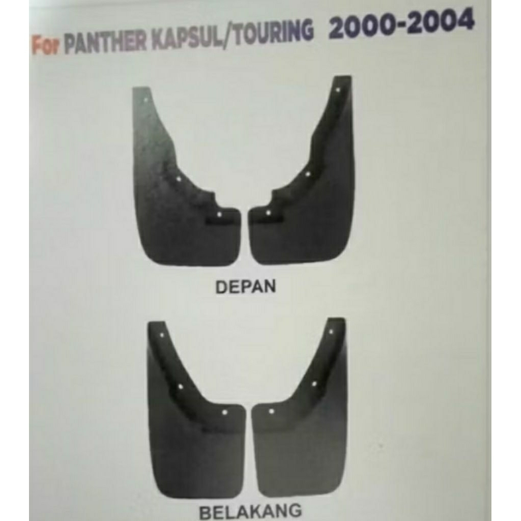 KARPET RODA PANTHER KAPSUL / KARPET LUMPUR PANTHER TOURING/ KARPET PANTHER SPORTY