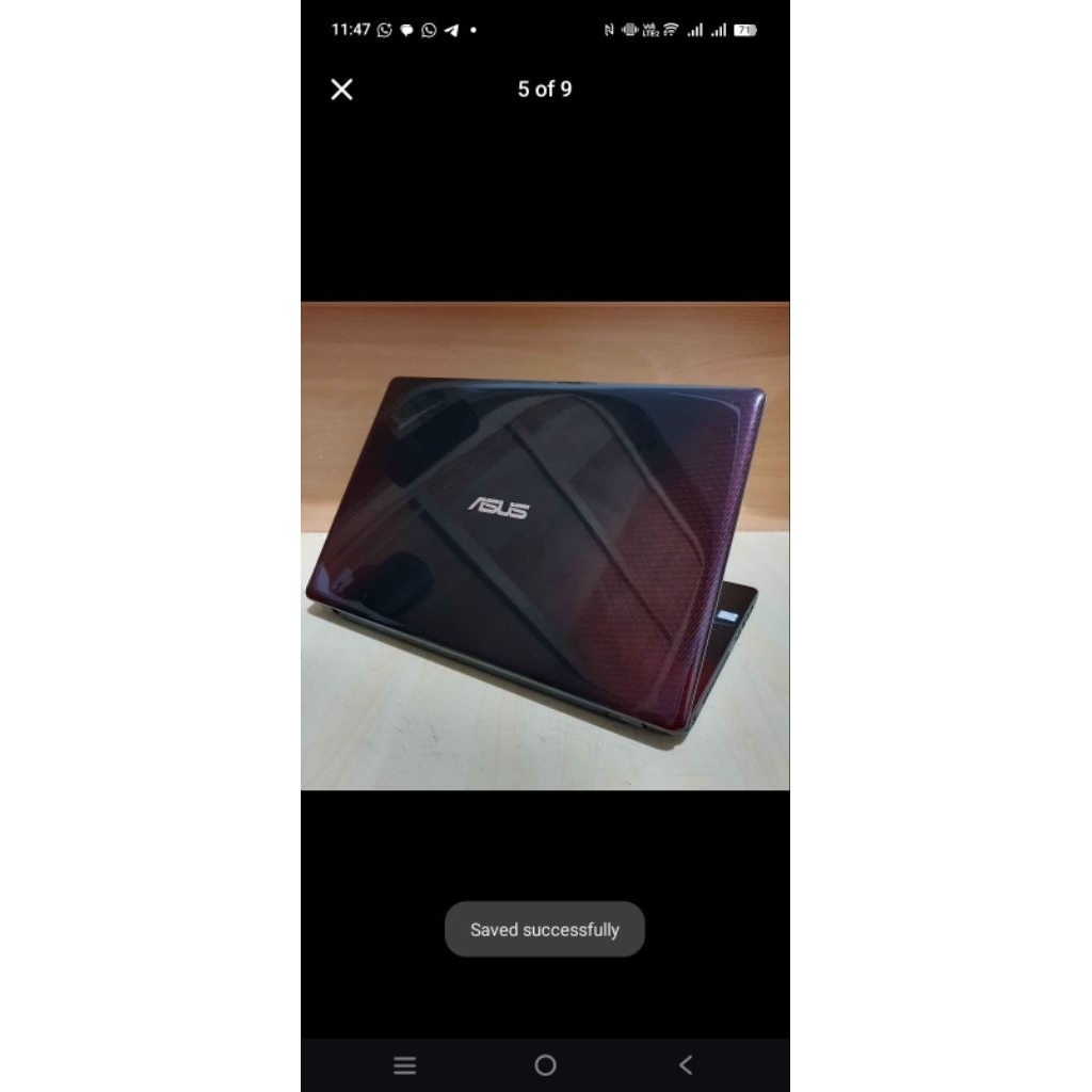 ASUS VIVOBOOK X571 I5 GEN 10 RAM 16GB SSD 256GB