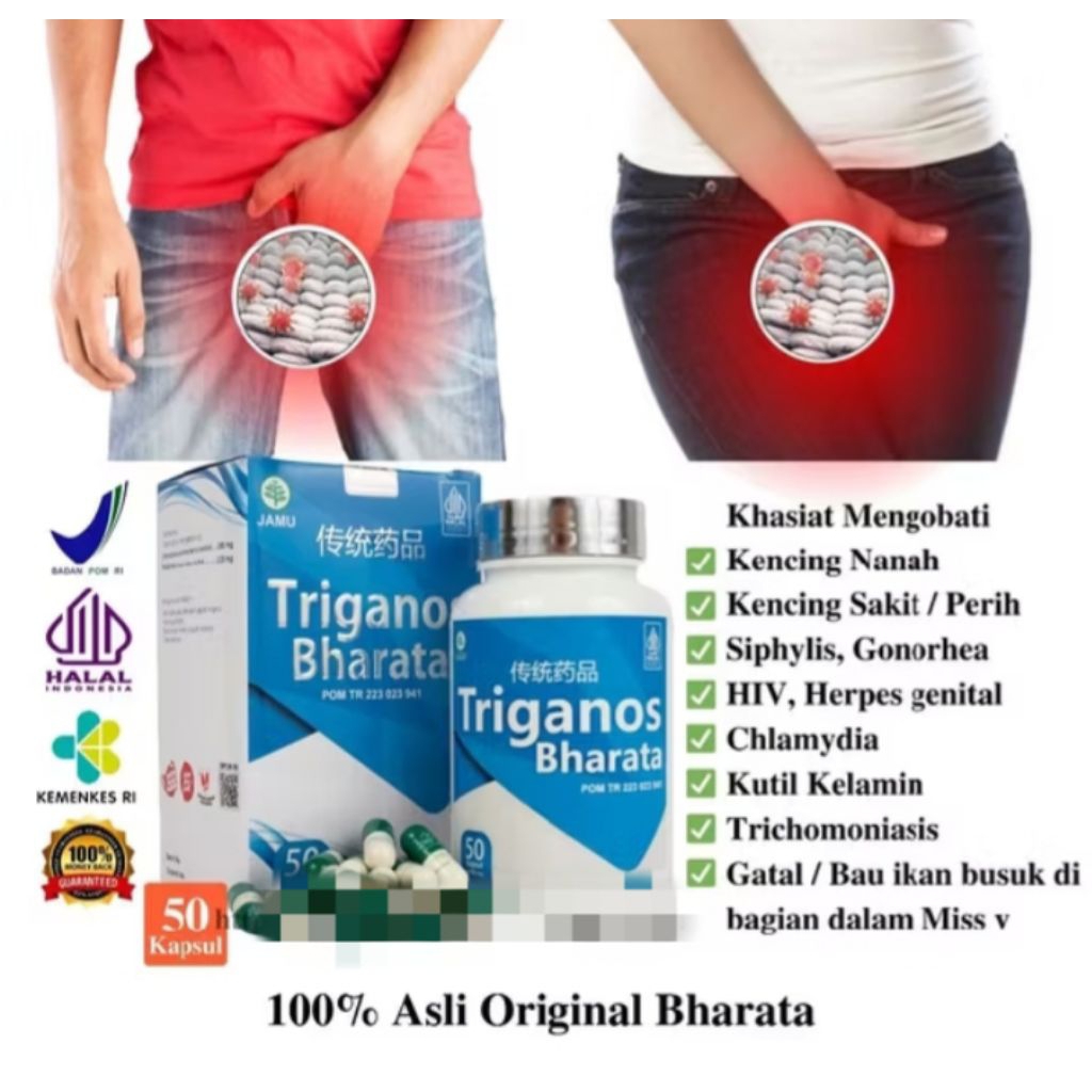 TRIGANOS BHARATA OBAT HERBAL ALAMI AMPUH UNTUK PENYAKIT SPILIS ,RAJA SINGA (HIV)
