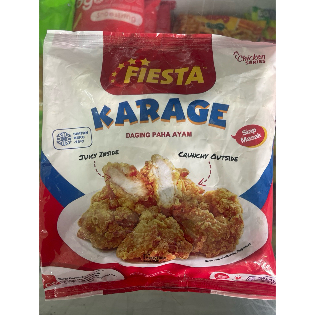

Fiesta Karage Daging Paha Ayam