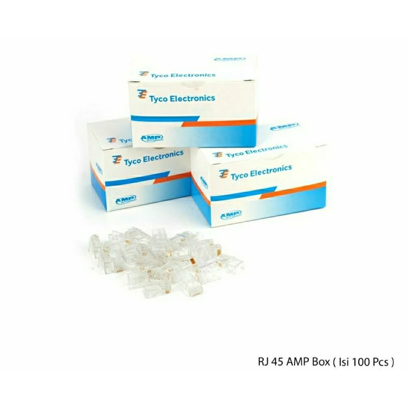 RJ45 AMP ISI 100PCS -02401