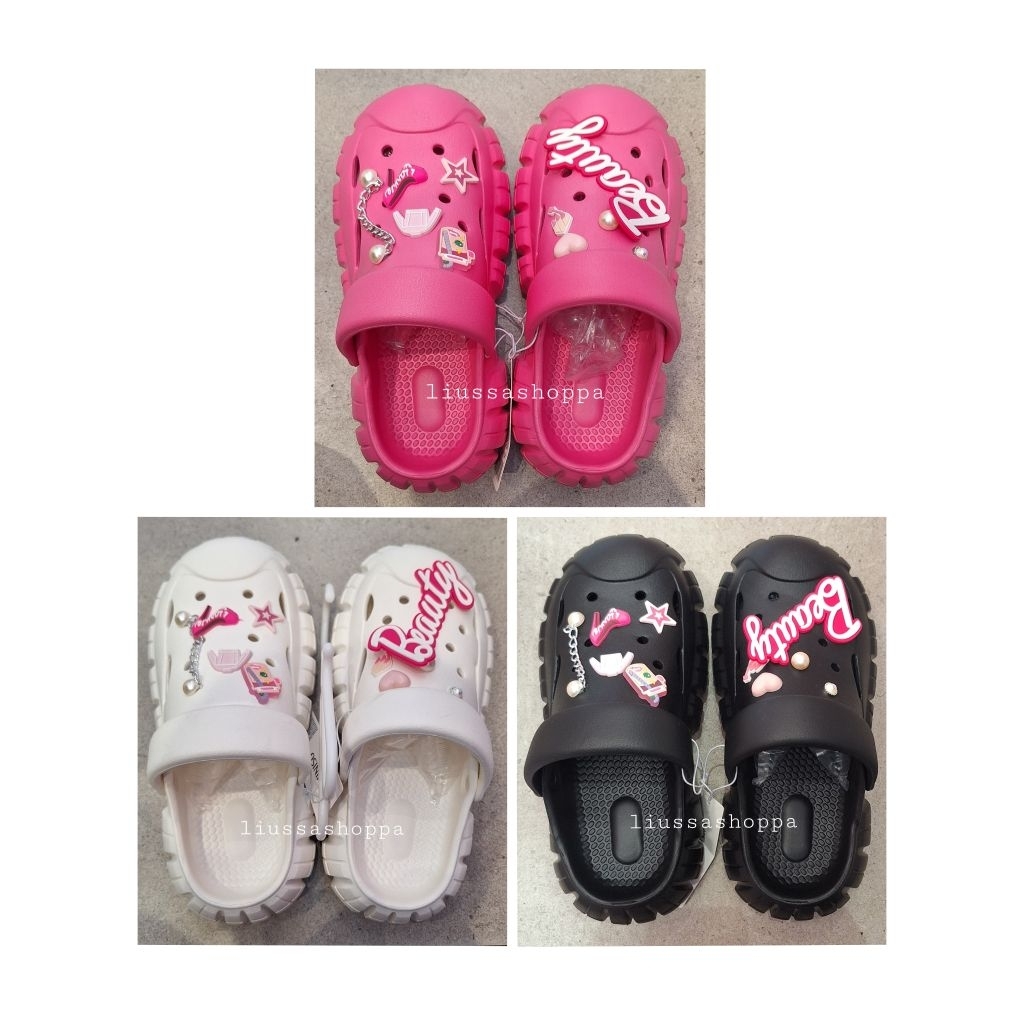 Sendal Barbie Miniso - Lovely Clogs