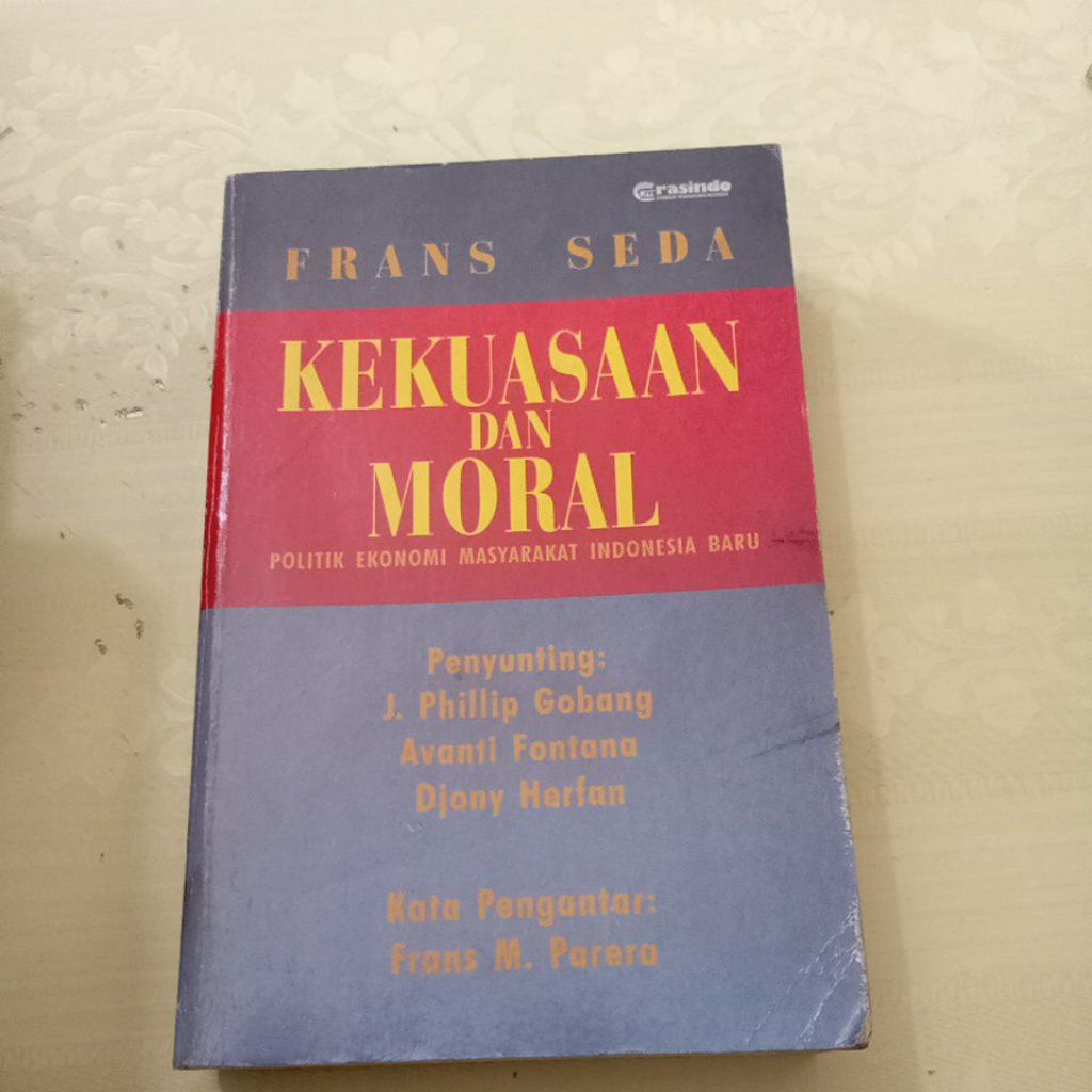 Buku ORI Frans Sedan Kekuasaan Dan Moral