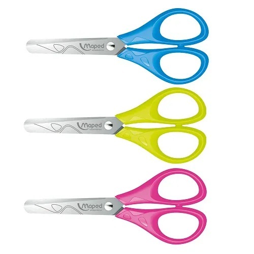 

Maped Essentials Scissors 13cm /gunting anak ujung tumpul