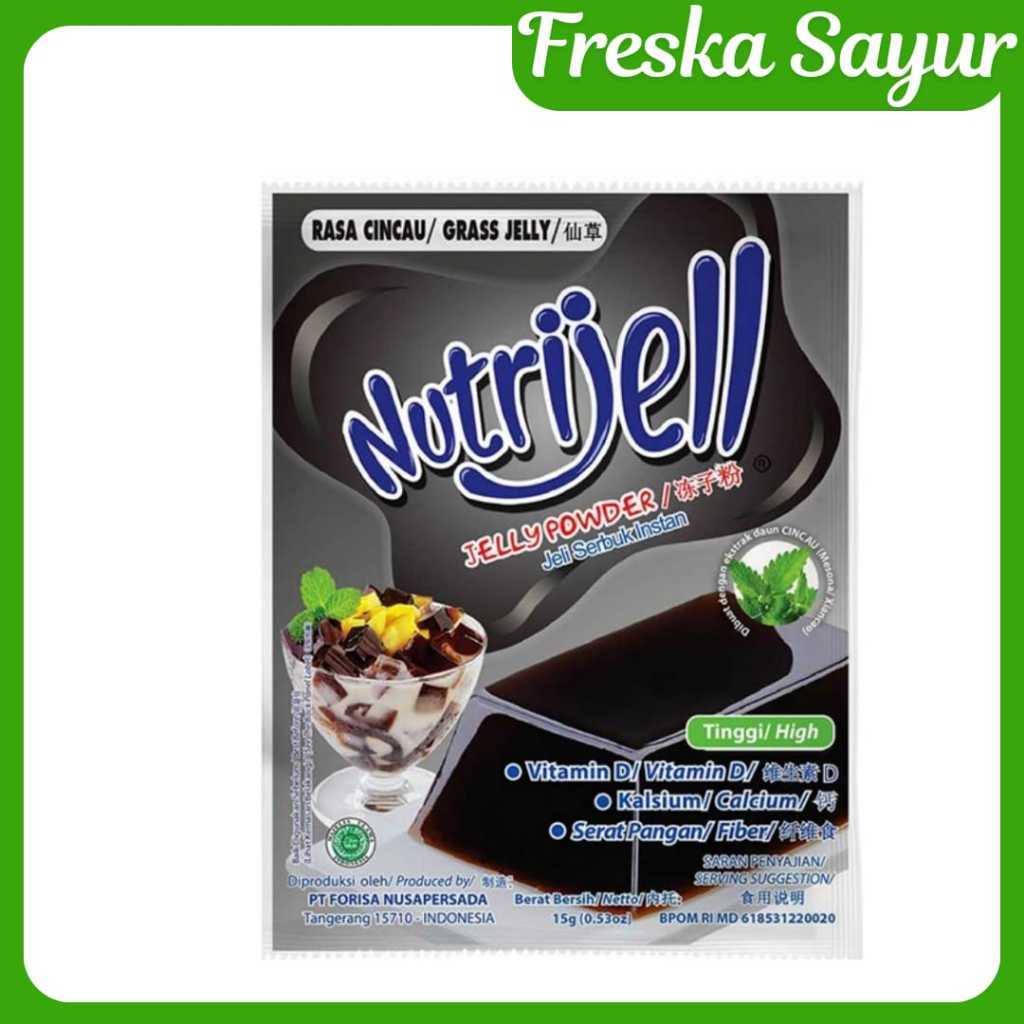 

Nutrijell Rasa Cincau 15 gr