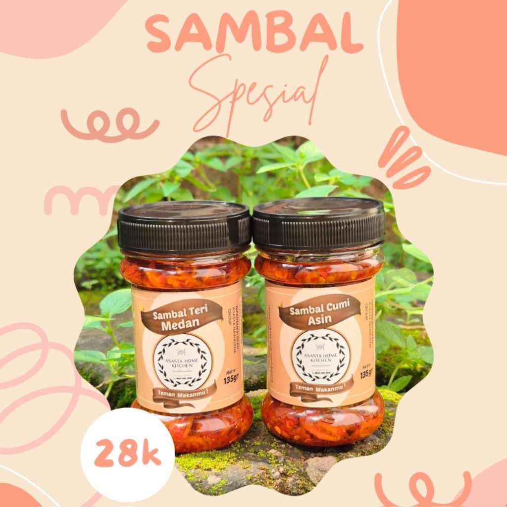 

Sambal Cumi / Sambal Teri Medan Botol