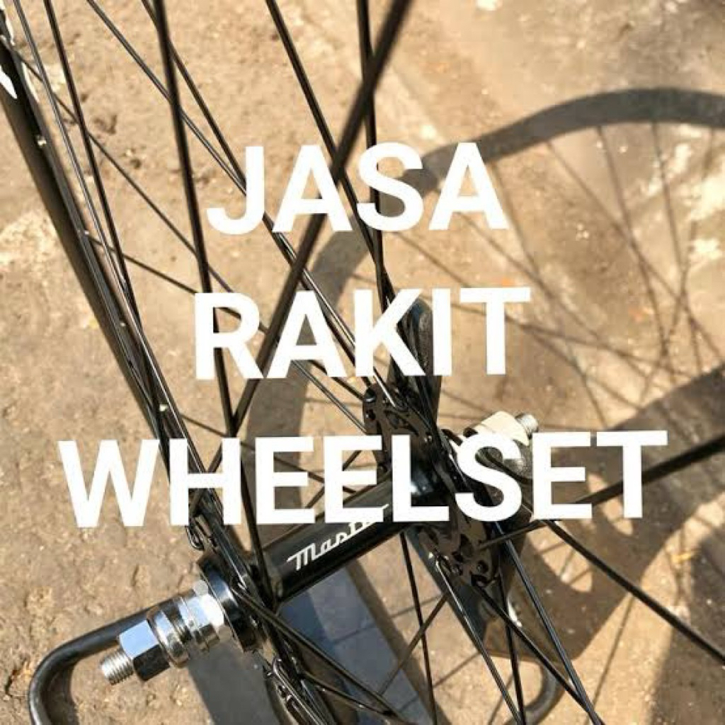 Jasa senai jari-jari sepeda per buah