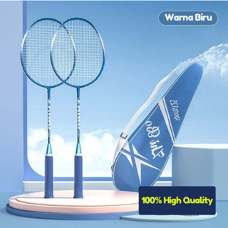 Cuci Gudang Cuci Gudang [Free Dus Packing] Raket Badminton/ Raket Bulu Tangkis Isi 2 Free Bag/Kok