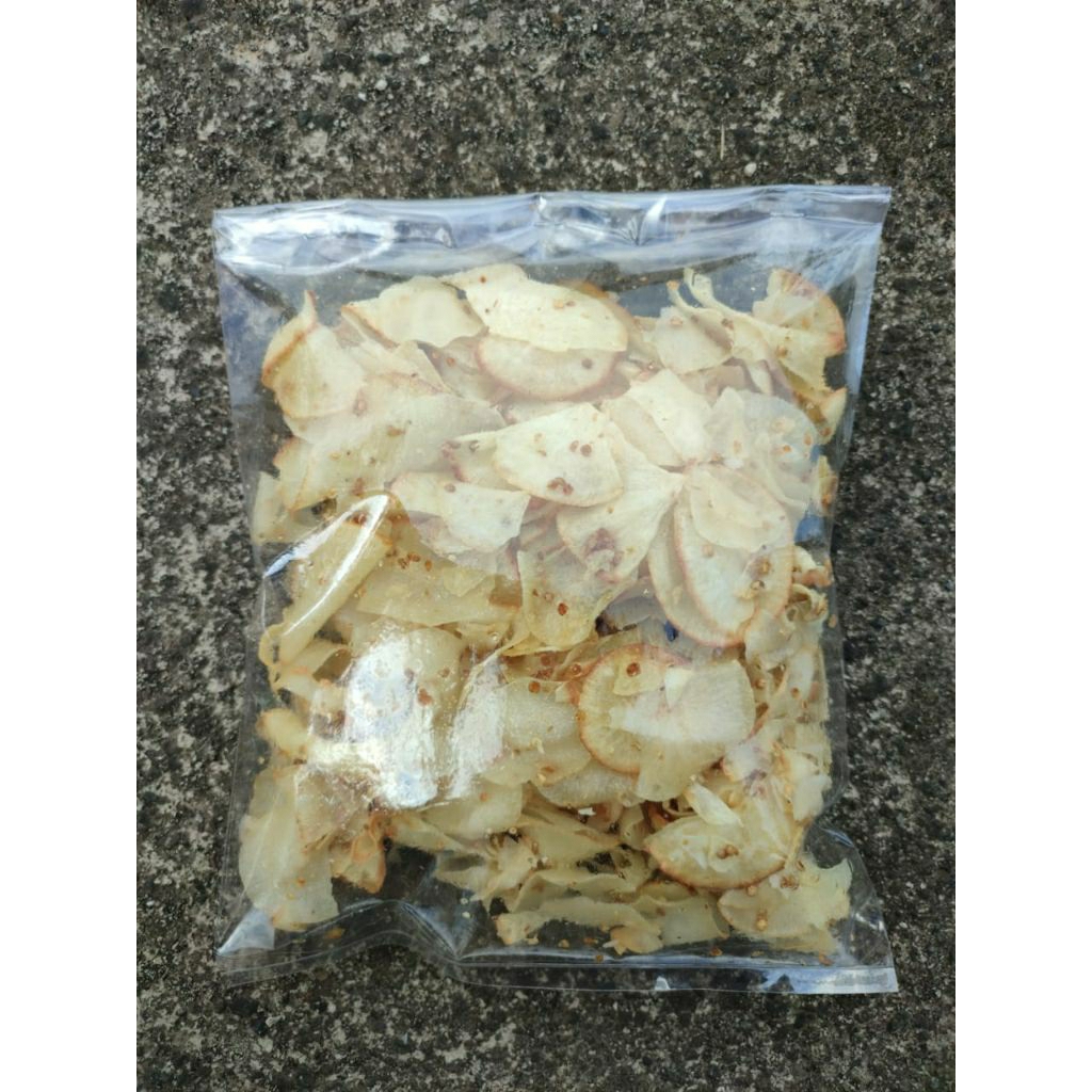 

Forcysn Keripik Singkong Ketumbar Renyah Gurih Kurukuk Snack 250G