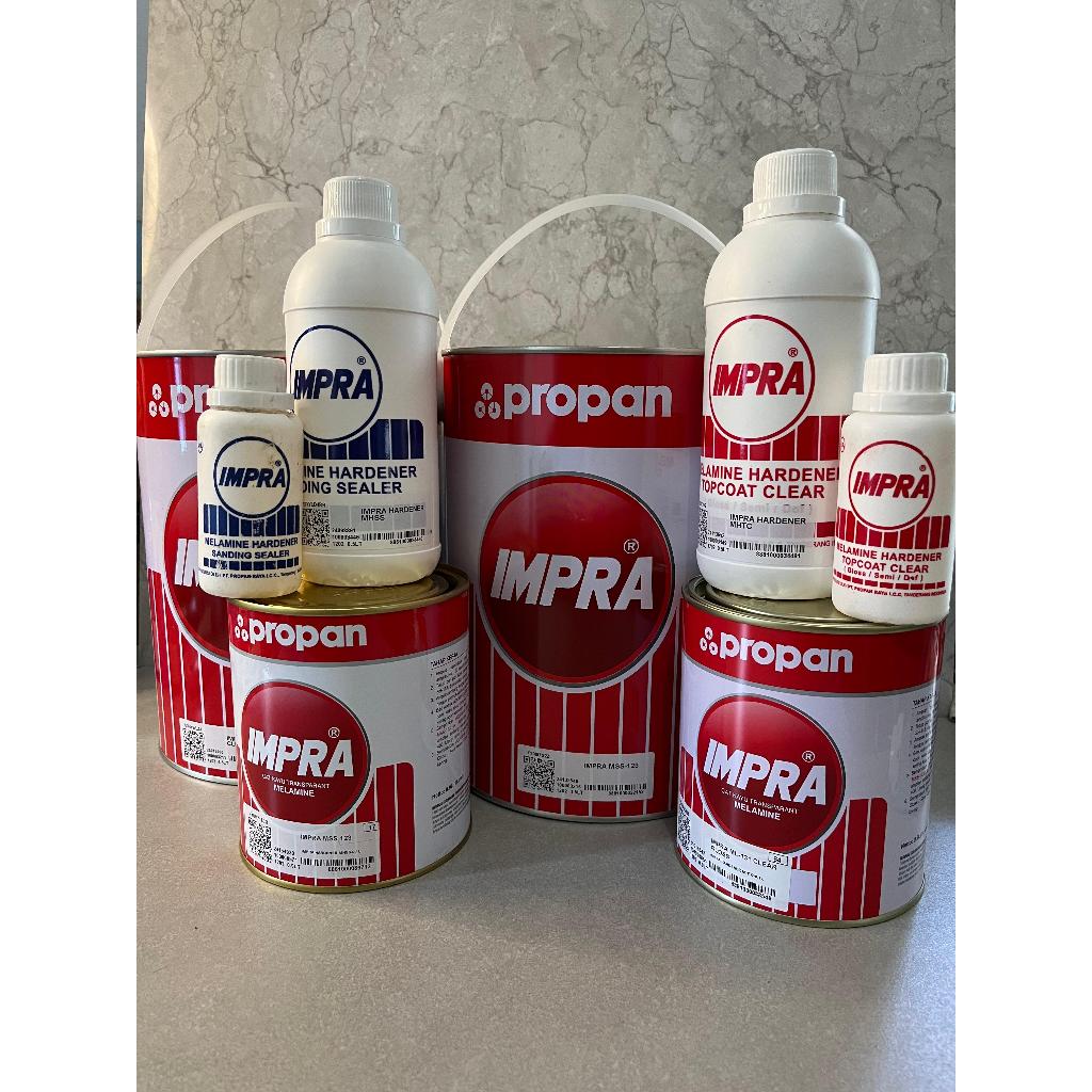 SENDING SEALER IMPRA 5 KG & 1 KG / CLEAR GLOSS IMPRA 5 KG & 1 KG /