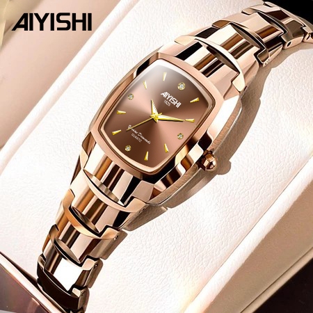 AIYISHI Jam Tangan Wanita Korea Santai Kuarsa Jam Tangan Cewek 1625