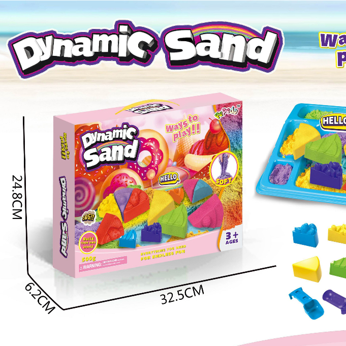 Mainan Pasir Dynamic Sand Cake Set HW21075917