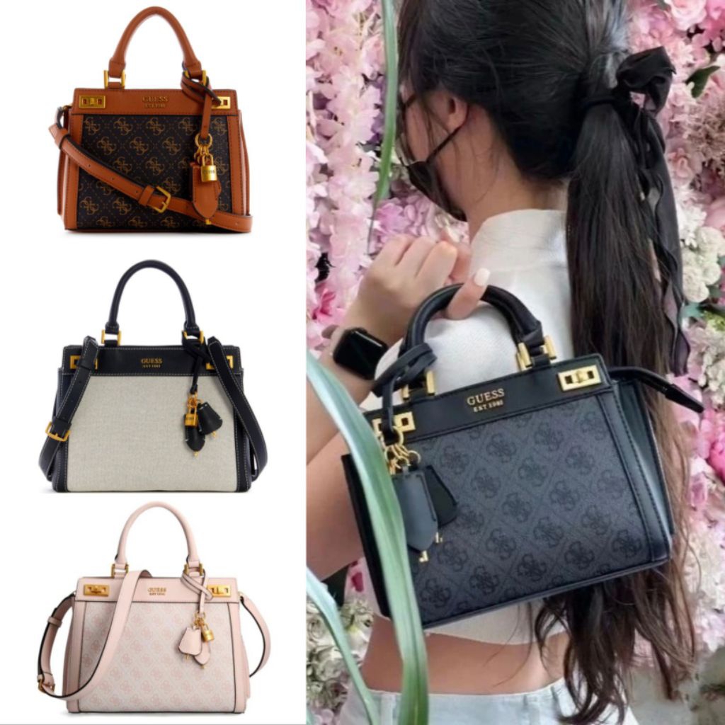 Tas GUESS Katey Satchel Handle Bag