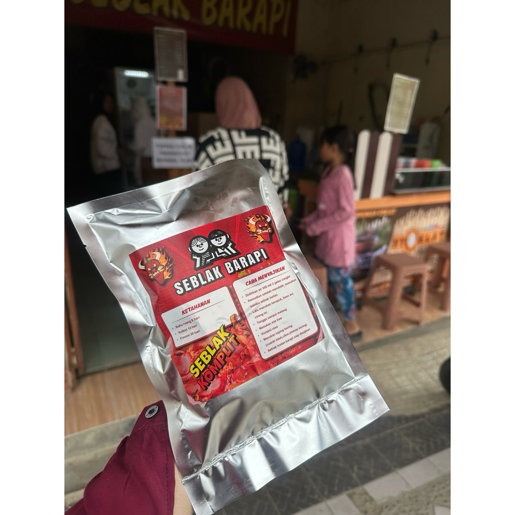 

seblak barapi paket komplit cireng keju