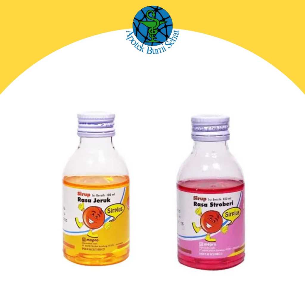 

Sirplus Sirup Rasa Strawberry 100 ml // Jeruk 100ml