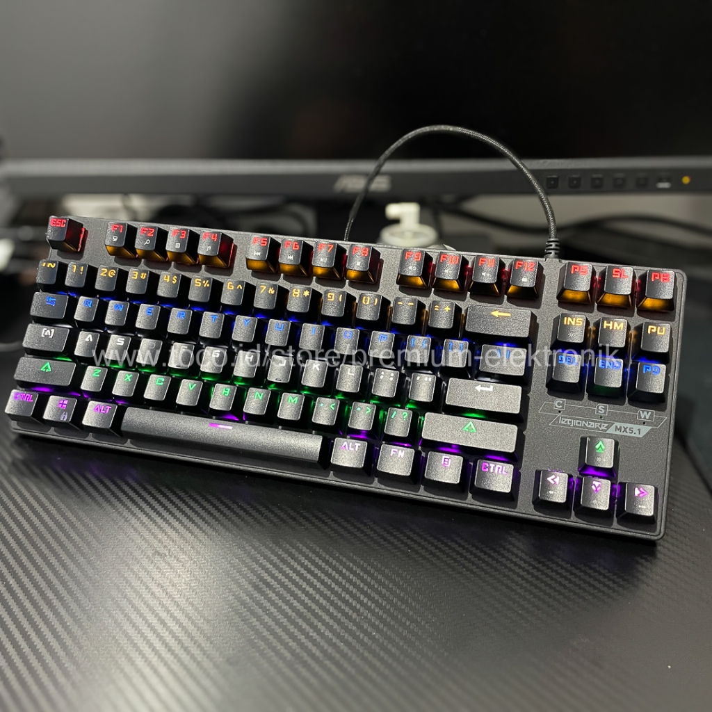 [BEKAS] Rexus MX5.1 Mechanical Keyboard Blue Switch