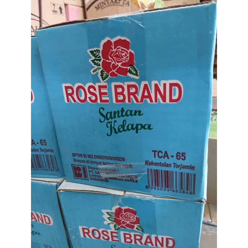 

santan kelapa rose brand 65 ml