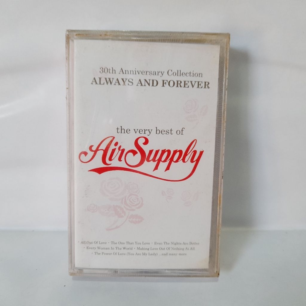 Kaset Air Supply - The Very Best Of Air Supply 30th Anniversary Collection (Segel)