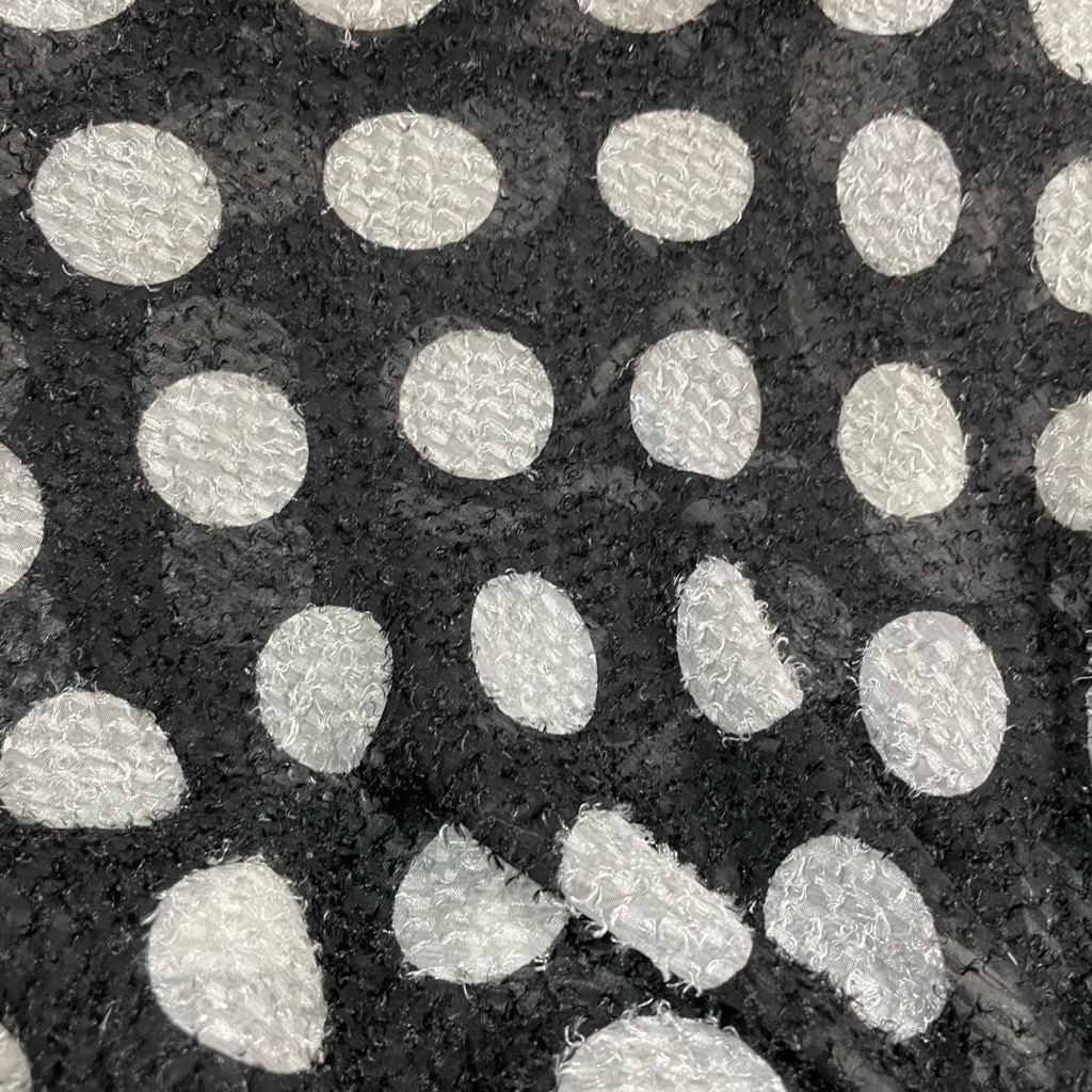 kain sifon bulu zomba premium - kain sifon bulu motif polkadot premium - kain sifon ceruty - kain za