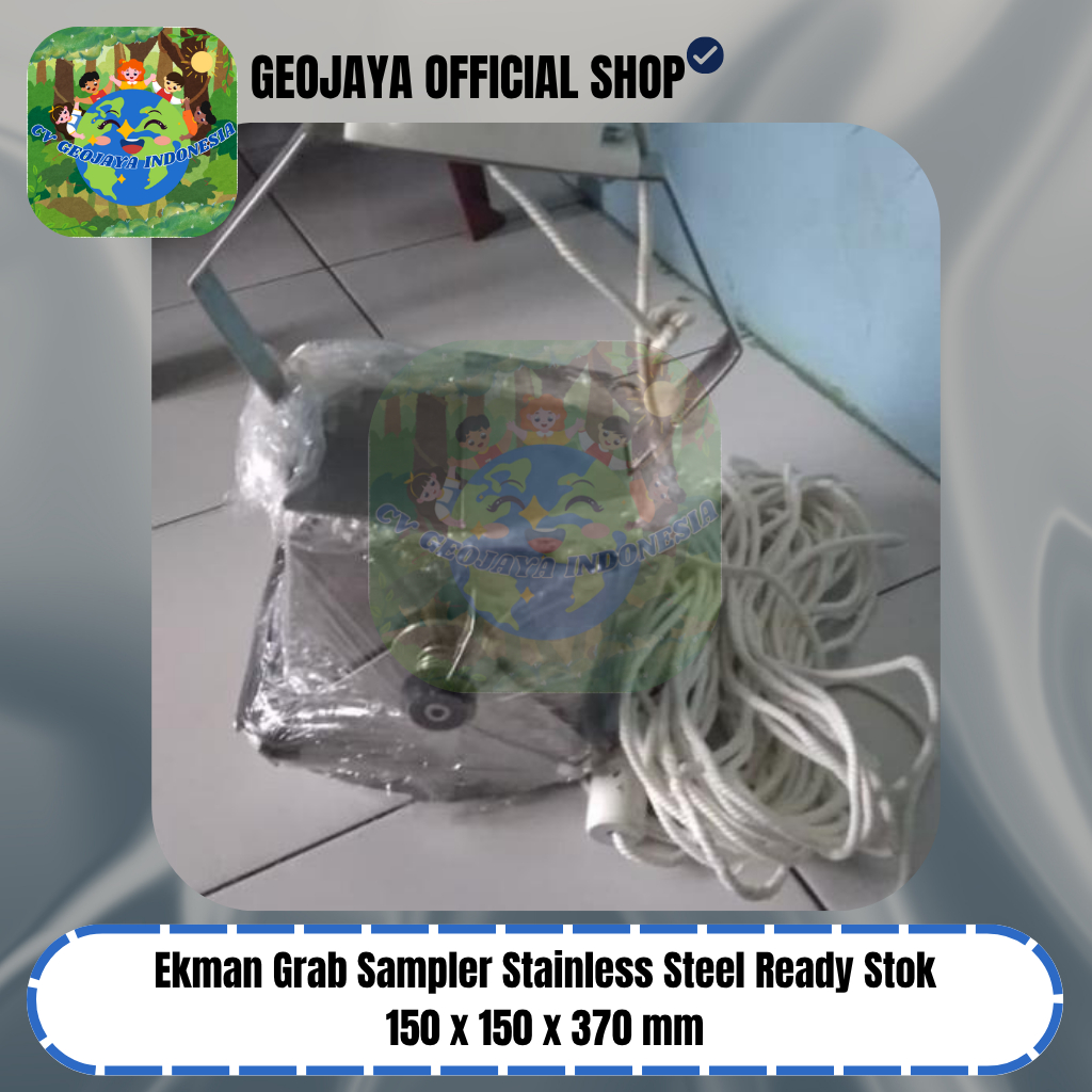 Ekman Grab Sampler Stainless Steel Ready Stok - 150 x 150 x 370 mm