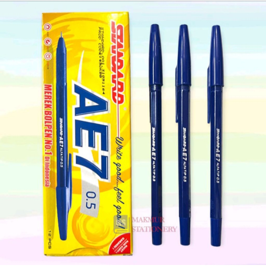 

pulpen/ballpoint/pen standart AE7 1 pack 12pcs