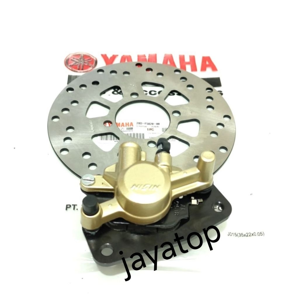 piringan cakram+kaliper depan Yamaha Mio smile,Mio sporty,Xeon karbu,Xeon Rc,Xeon gt 125