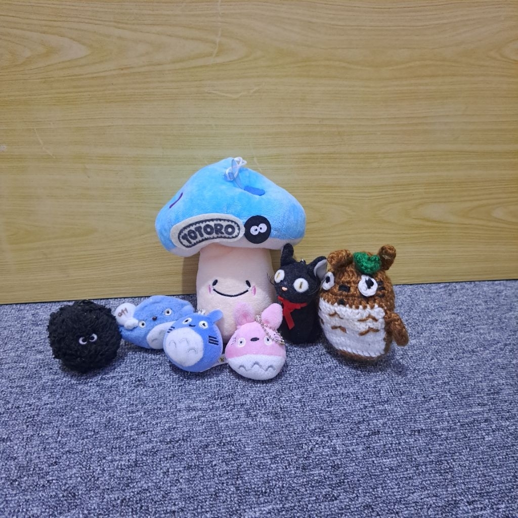 Boneka ganci jamur totoro sun arrow no brand - kucing jiji