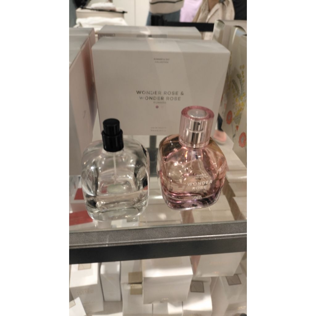 Parfum Zara Wonder Rose dan wonder rose summer