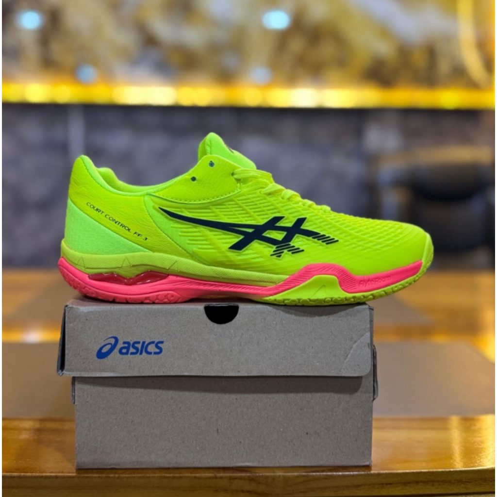 FREE ONGKIR SEPATU VOLI / SEPATU TENIS / SEPATU BADMINTON / ASICS COURT CONTROL FF / SEPATU OLAHRAGA