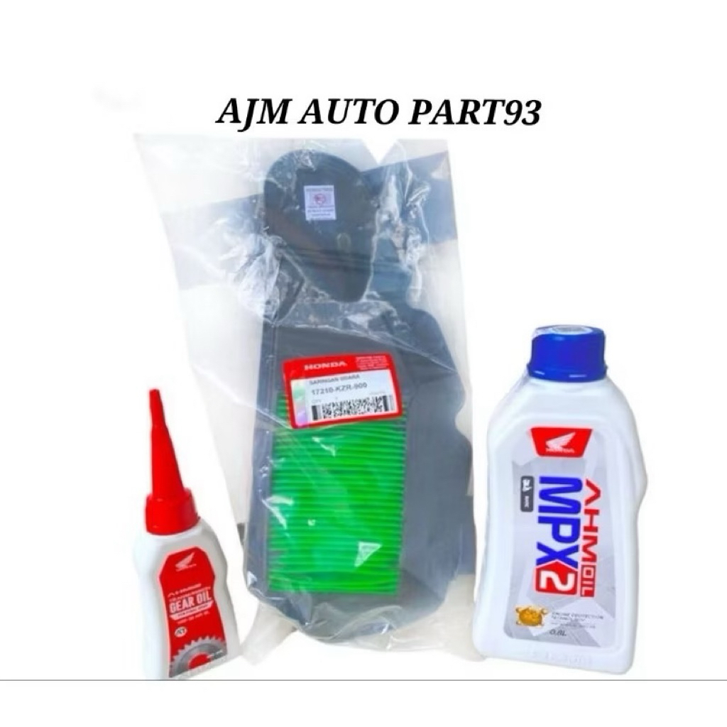 paket oli mpx2+gardan++filter udara honda vario 125 lama vario 150 lama ahm KZR