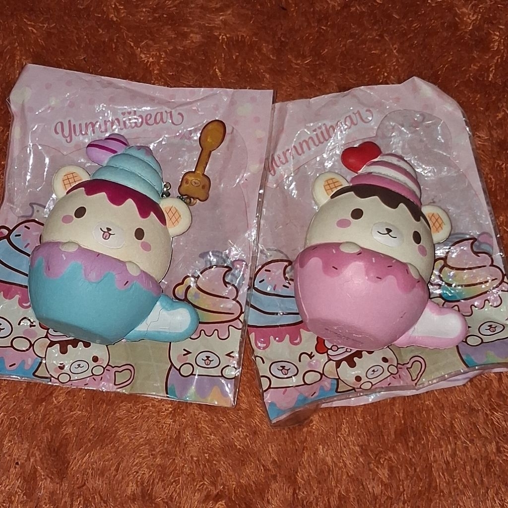 preloved squishy yummiibear coffe cup by:punimaru