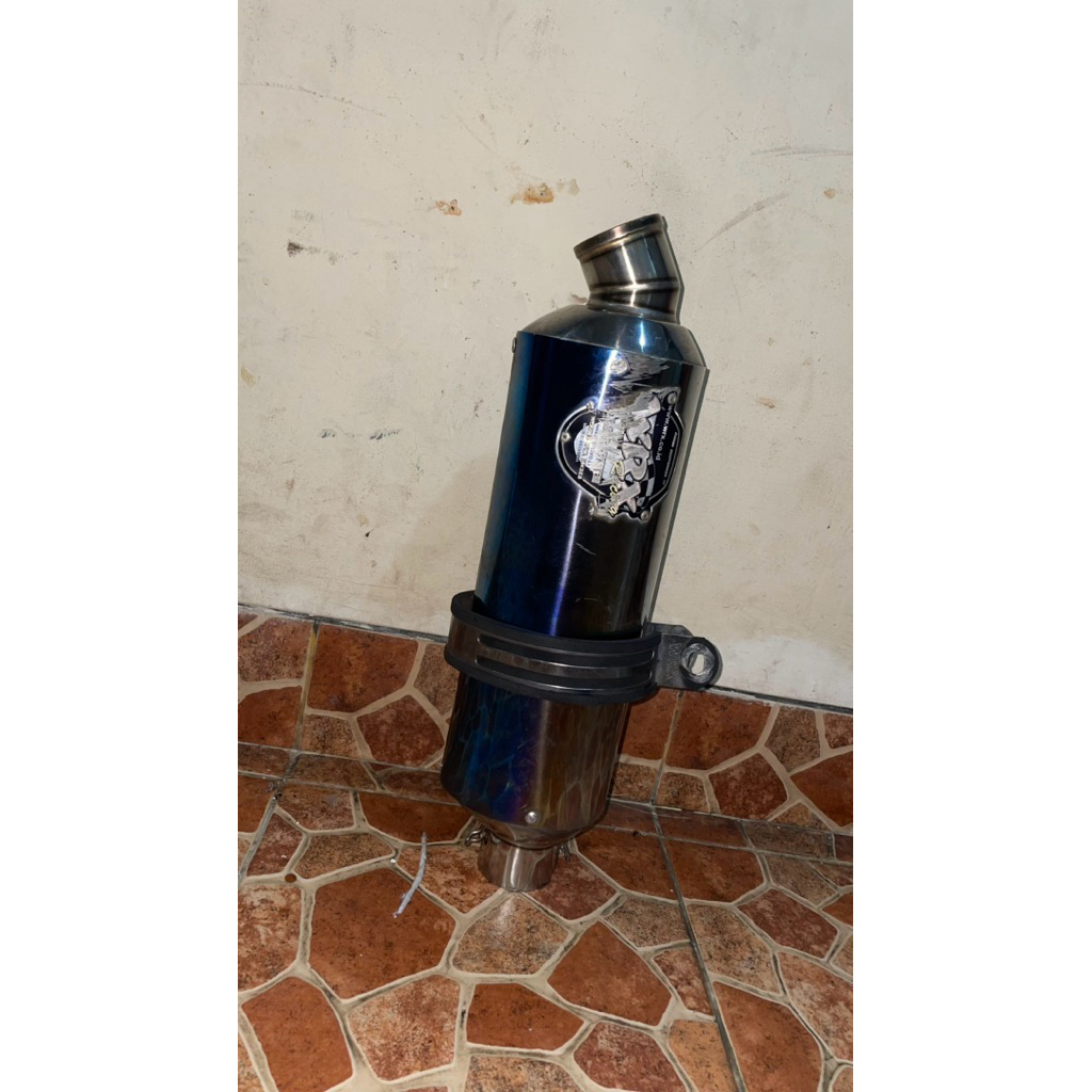 knalpot WRX GP3 HalfBlue