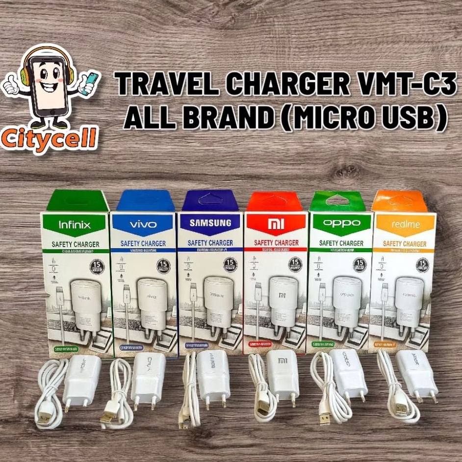 Charger Brand VMT-C3 3.5A 1usb For Android Casan Oppo 3.5A 1usb VMT-C3