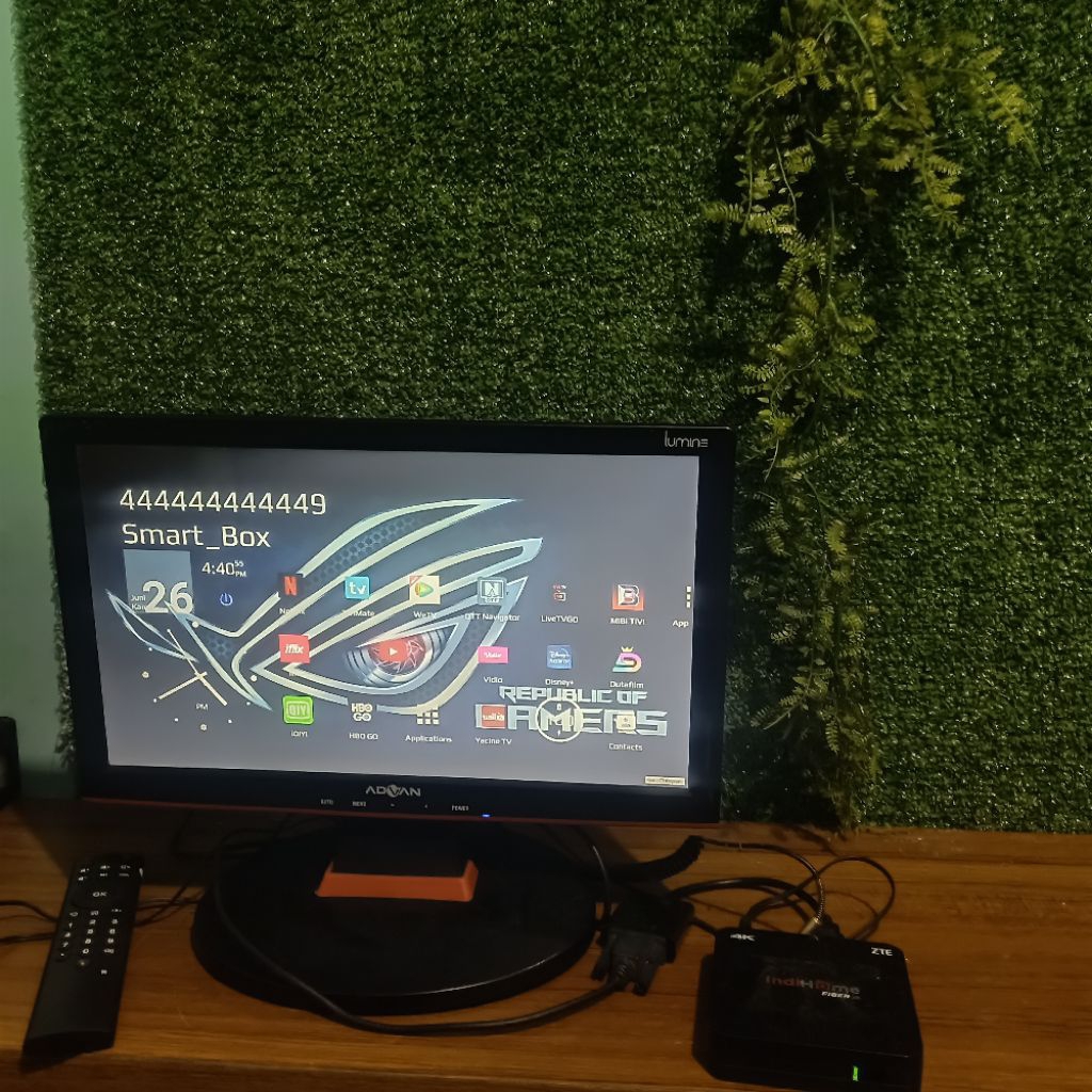 Tv monitor android 16 inch