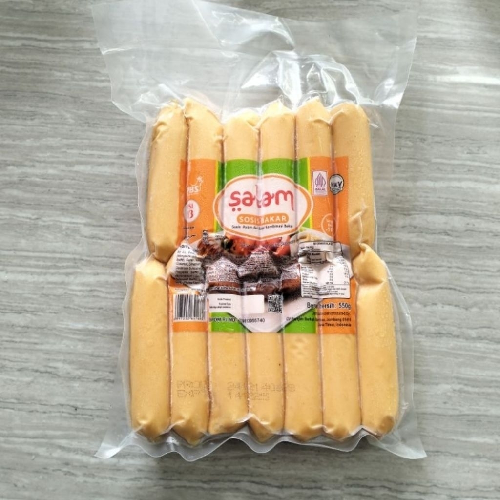 

SALAM Sosis bakar isi 13 pc 550 gram