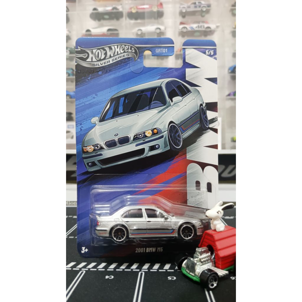 Hotwheels BMW M5 BMW Silver Series