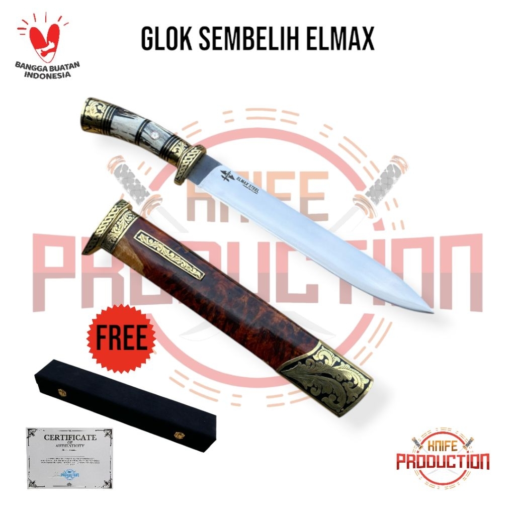 New Pisau Sultan Elmax Metalurgi Super Premium Limit Edition