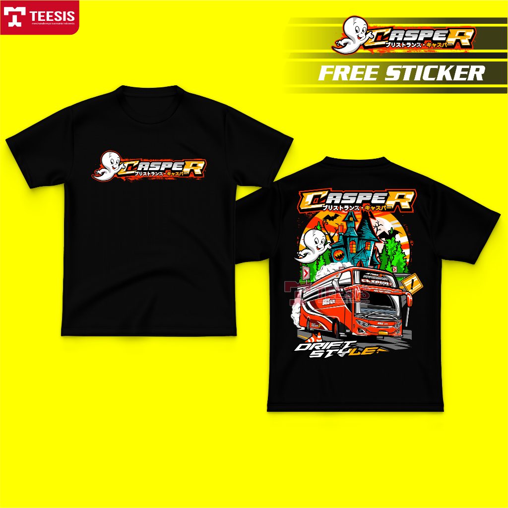 Kaos Baju Bus Bis Mania Bismania Casper Bris Trans Pariwisata Jetbus Adiputro