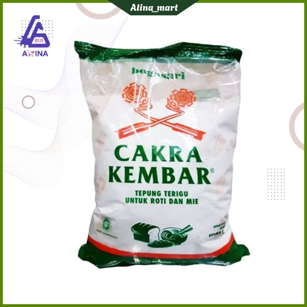 

TEPUNG CAKRA KEMBAR (1 kg) FREE SENDOK