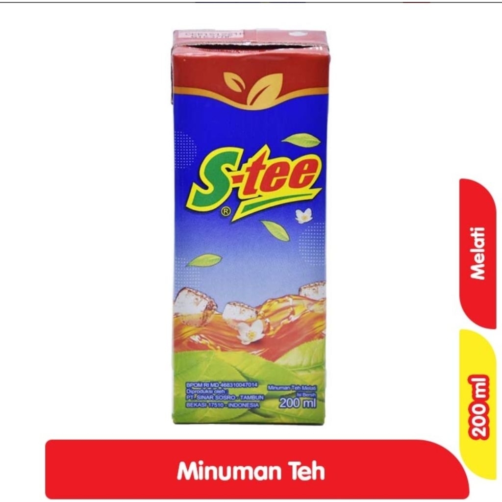 

S - TEE KOTAK 200ML (ISI 1 PCS)
