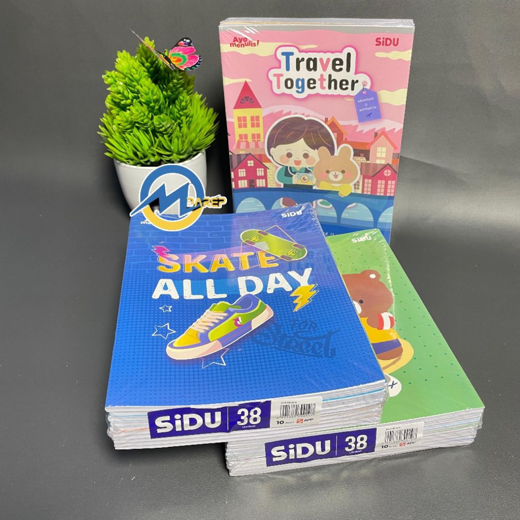 

Buku Tulis Sidu 38 Lembar-Buku Sidu 38 Lembar (isi 10 pcs)