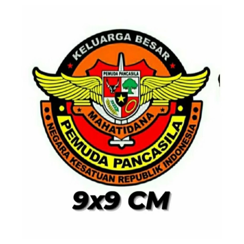 

STICKER PEMUDA PANCASILA LOGO, STICKER KUSUS PP MAHATIDANA