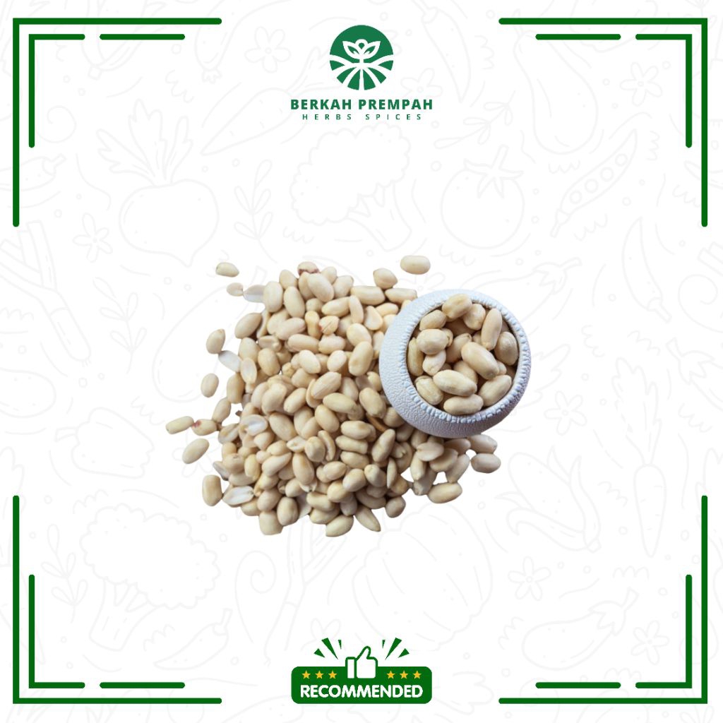 

Kacang tanah kupas super premium - Berkahprempah