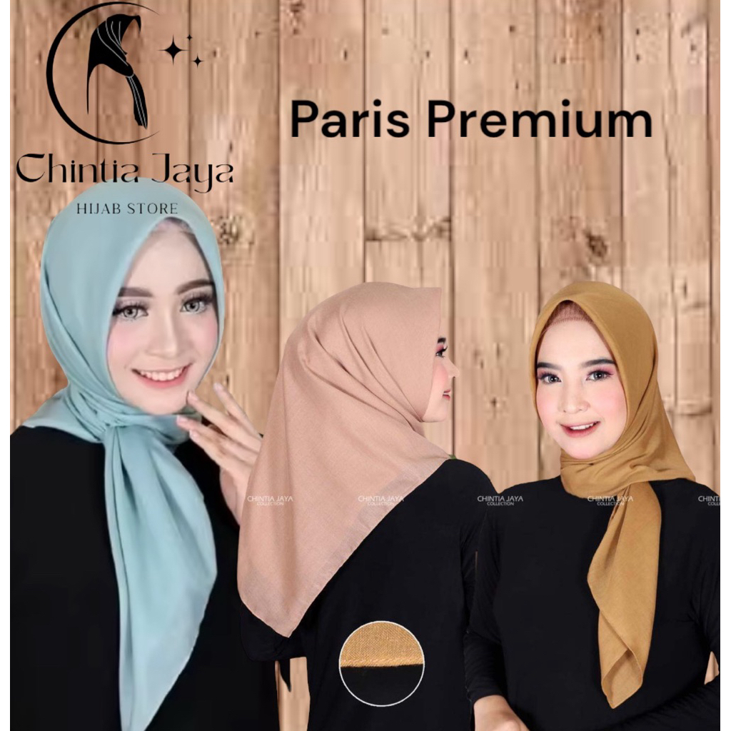 Paris Premium || Paris Premium Voal || S Paris Polos || Paris premium jahit tepi || Segi Empat Paris