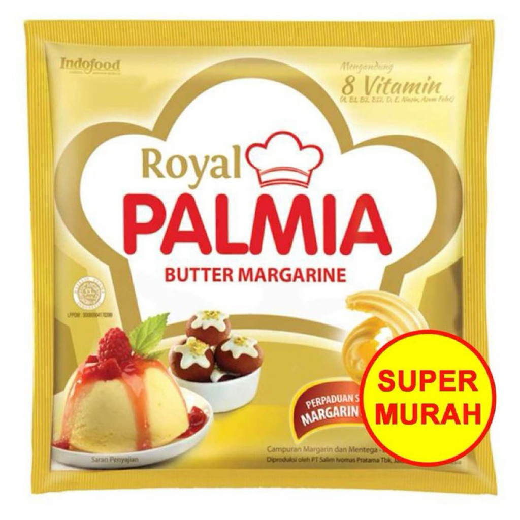 

ROYAL PALMIA butter margarin mentega 200gram