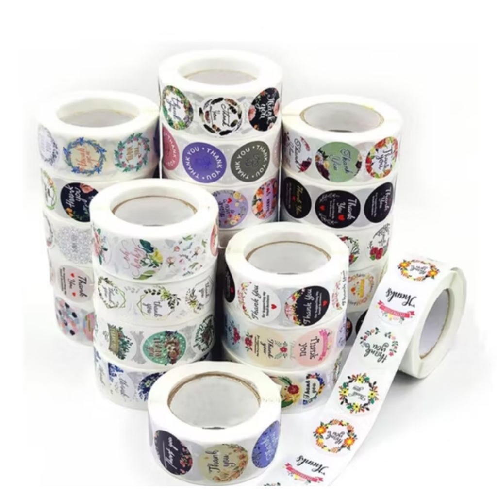 

SM_ STICKER THANKYOU/ STICKER UCAPAN TERIMA KASIH/ THANK YOU ROLL/ STICKER ROLL